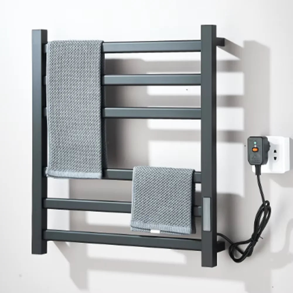Shinesia Electric Towel Warmer Rail With Digital Temperature Display