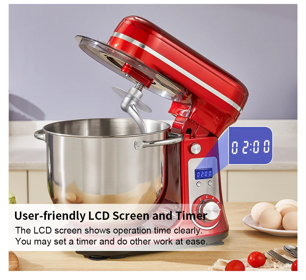 BioloMix Kitchen Stand Mixer Blender Quiet Motor Professional Grade Appliance