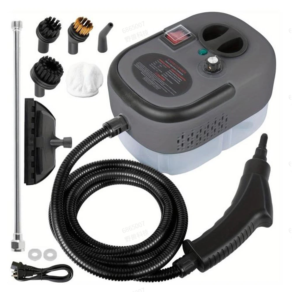 2500W Portable Handheld Steam Cleaner With Multiple Accessories Us Plug