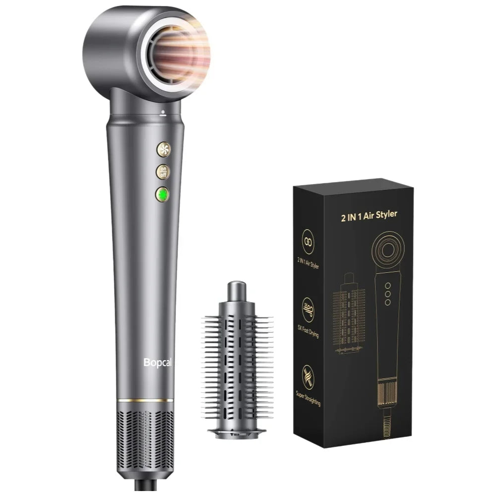 BOPCAL Professional 5 In 1 Hair Dryer Styler Ceramic 1200W
