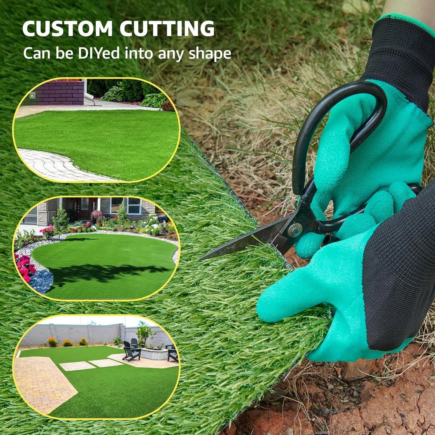 Artificial Grass Roll With Drainage Holes For Dog Potty Training