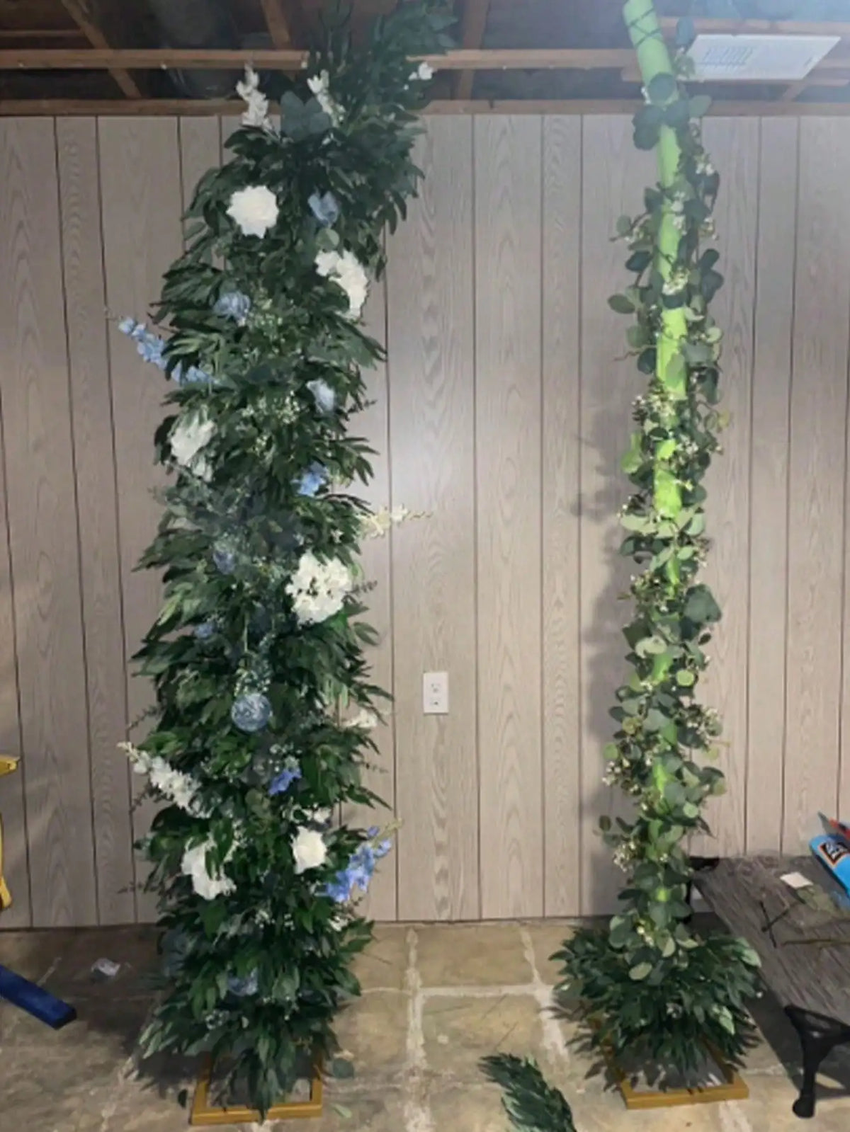 Artificial Eucalyptus Vine Home Wedding Party Indoor Background Greenery Decor