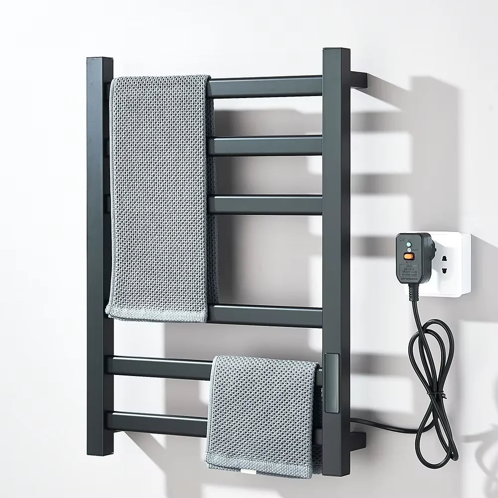 Shinesia Electric Towel Warmer Rail With Digital Temperature Display