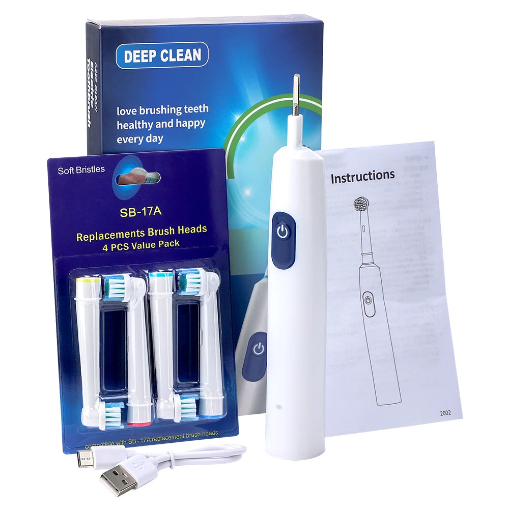 Ms Dear Adult Electric Toothbrush Rechargeable Waterproof Automatic Oral Care