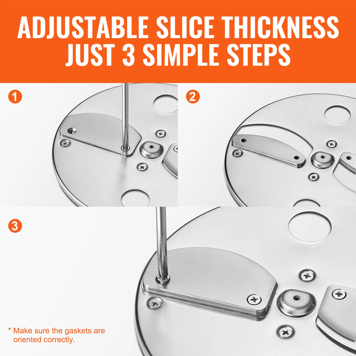 SucceBuy Electric Vegetable Slicer 4 In 1 Multifunctional Food Cutter
