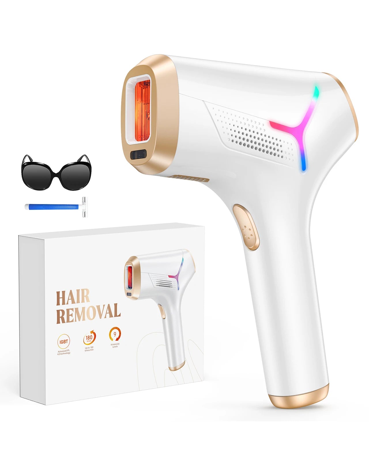 Totmizby IPL Painless Permanent Hair Removal System Body And Face