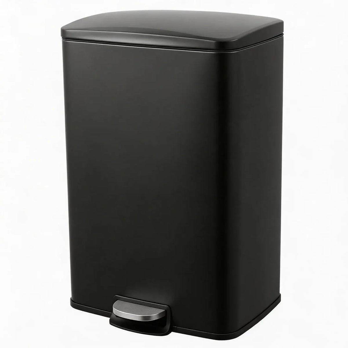 HiMISS Stainless Steel Pedal Bin With Fingerprint Proof Kitchen Lid