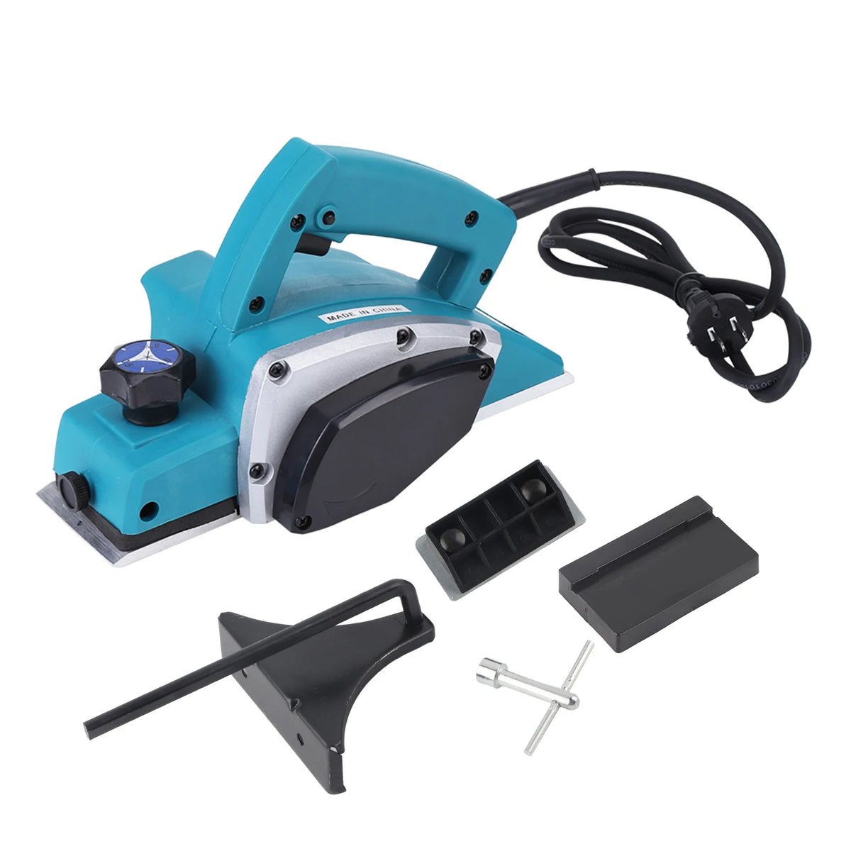 Portable Electric Wood Planer Handheld Power Tool For Home Furniture