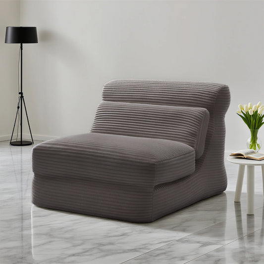 JHK Ergonomic Folding Sofa Bed With Lumbar Support Convertible Sleeper