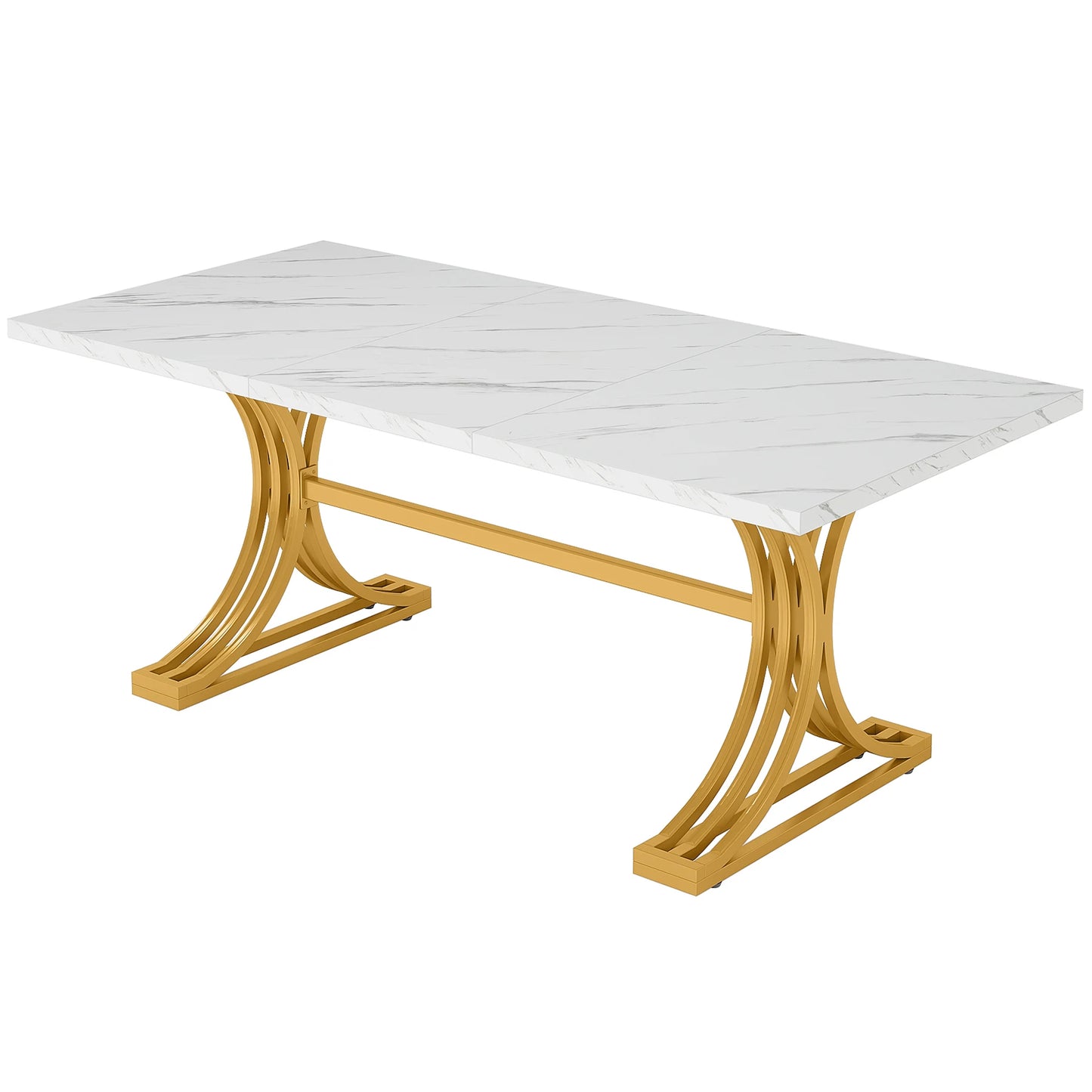 Tribesigns Rectangular Dining Table Modern Kitchen Table