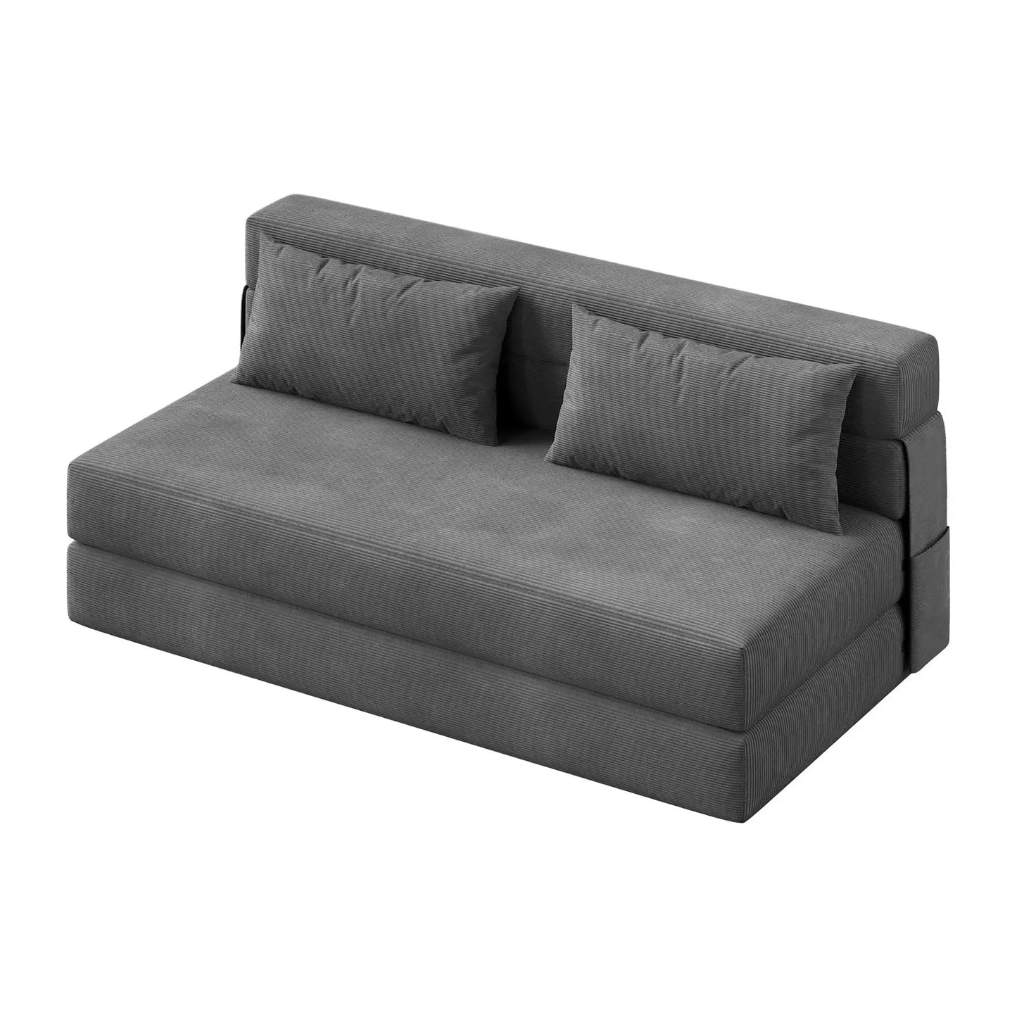 HobbyLane 4-in-1 Folding Sofa Bed Corduroy Sleeper