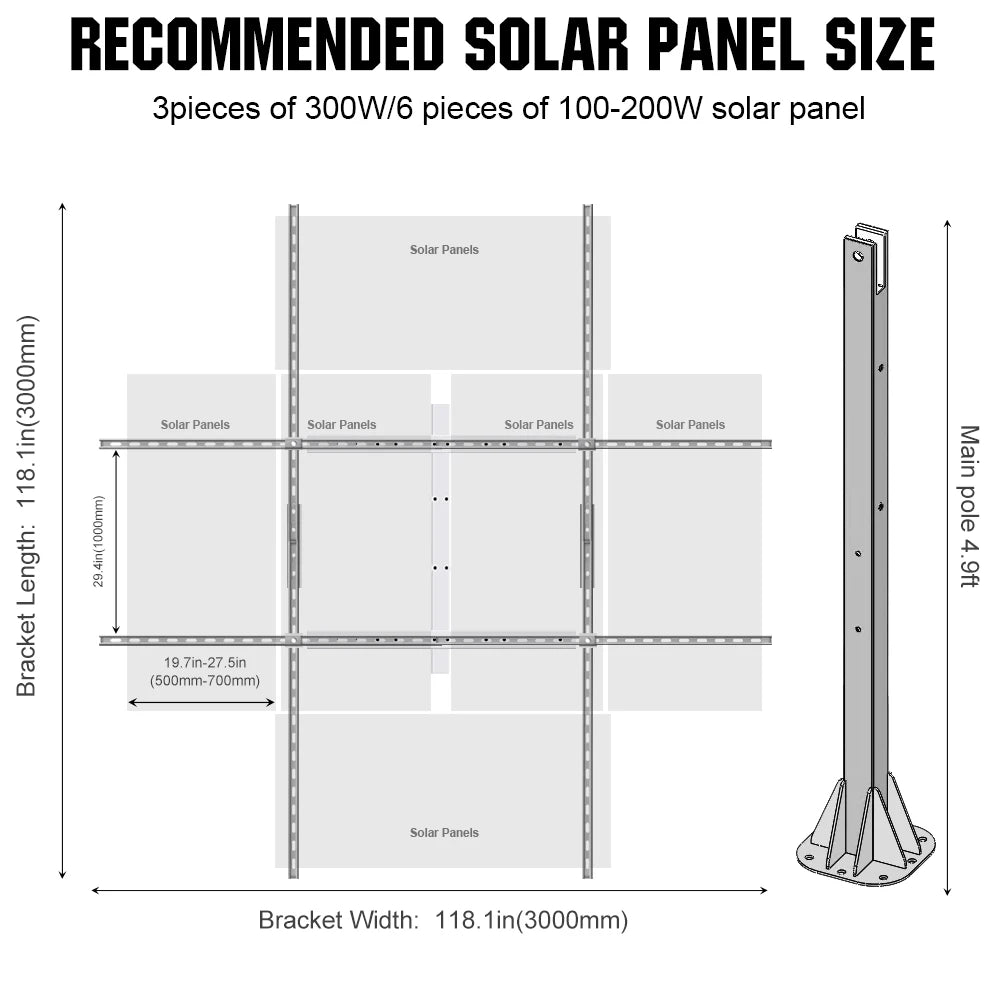 Eco Worthy Solar Panel Dual Axis Tracking System With Controller