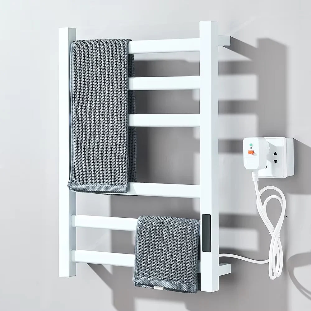 Shinesia Electric Towel Warmer Rail With Digital Temperature Display