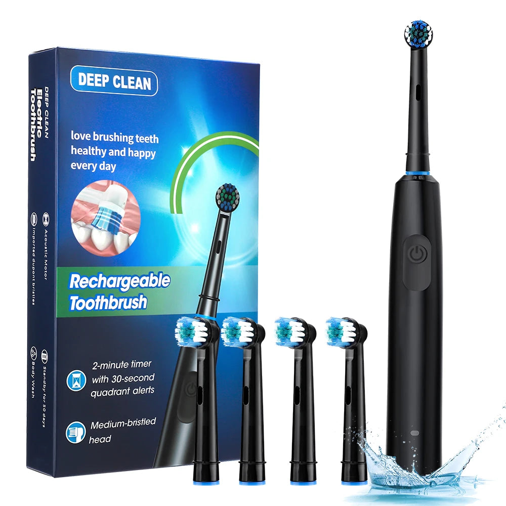 Ms Dear Adult Electric Toothbrush Rechargeable Waterproof Automatic Oral Care