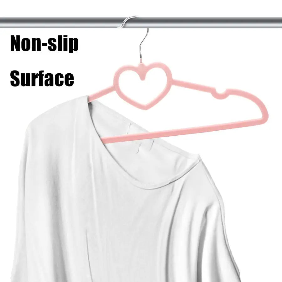 50 Pack Velvet Hangers Non Slip With 360 Degree Hook