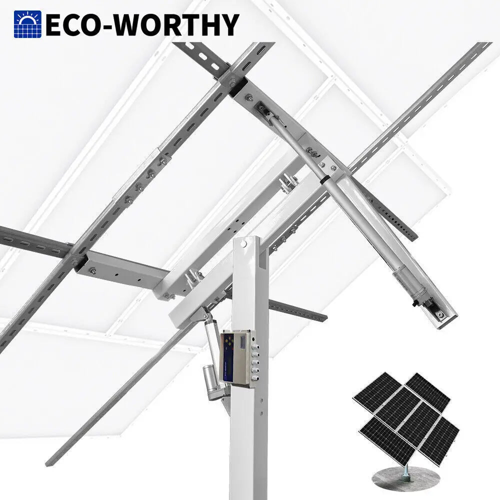Eco Worthy Solar Panel Dual Axis Tracking System With Controller
