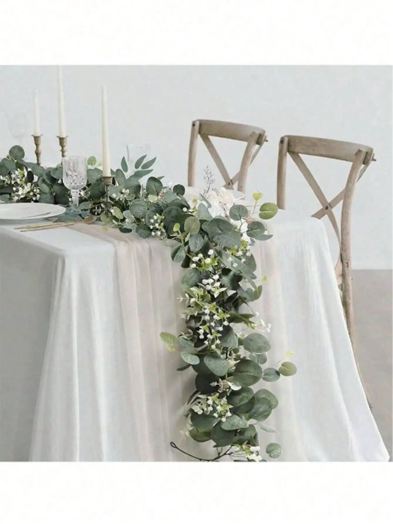 Eucalyptus Vine Decoration Nylon Artificial Plant For Indoor Decor