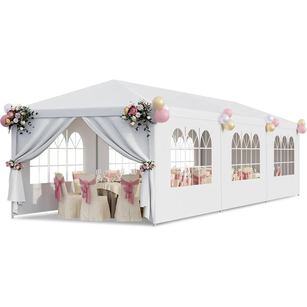 Heavy Duty Outdoor Party Tent Gazebo Waterproof For Wedding Events