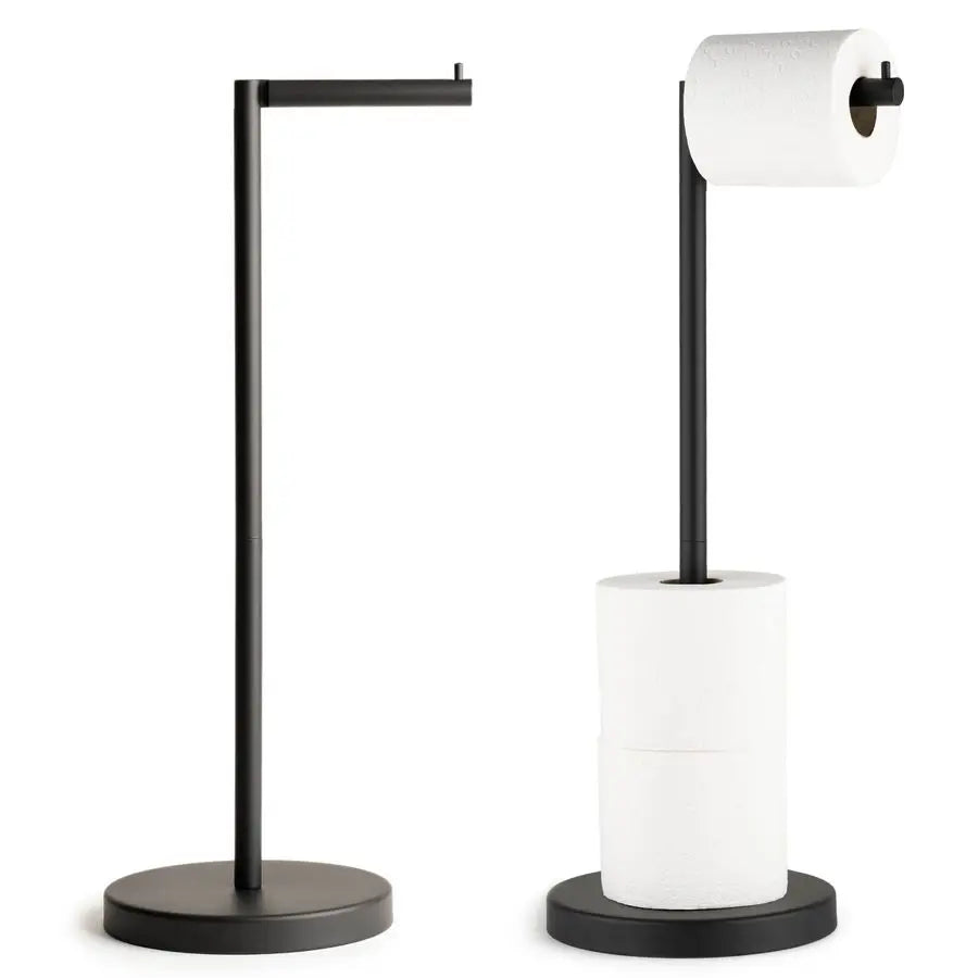 XMSJ Freestanding Toilet Paper Holder For 4 Rolls Stainless Steel